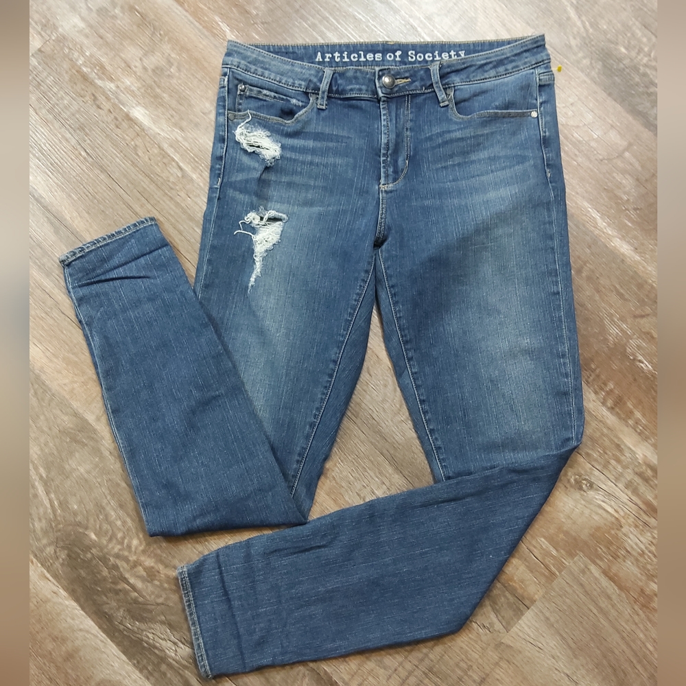 Articles of Society Distressed Mya Skinny Jeans - Size 30